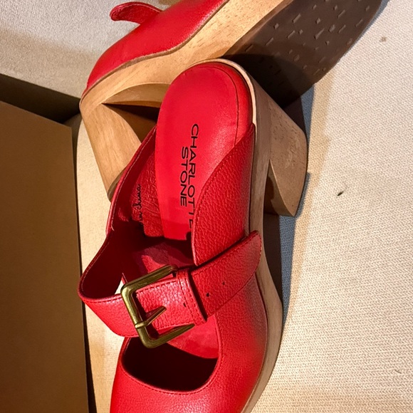 Charlotte Stone “Charis” Clog Mules - Picture 7 of 11